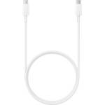 Samsung Кабел Samsung EP-DN975WE, от USB C(м) към USB C(м), 1m, 100W, бял, bulk