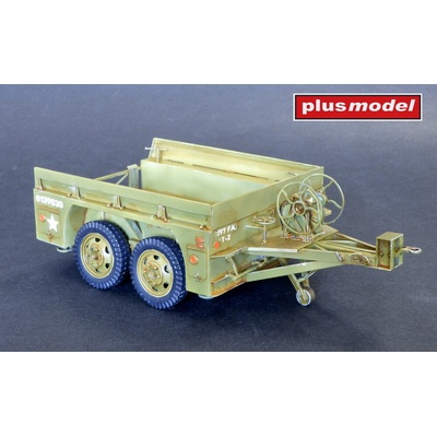 Plus Model US trailer M13 tandem axle 1:35