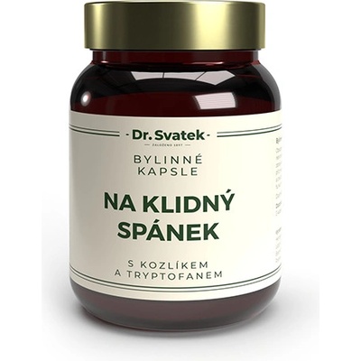 Dr. Svatek Bylinné kapsule NA POKOJNÝ SPÁNOK 90 kapsúl
