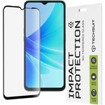 Techsuit Протектор за Oppo A77 5G/A17/A57 4G/A57s/Realme C31/C35/Narzo 50A Prime/Nord N20 SE - Techsuit - 111D Пълно покритие / Пълно лепило със стъкло - Черен