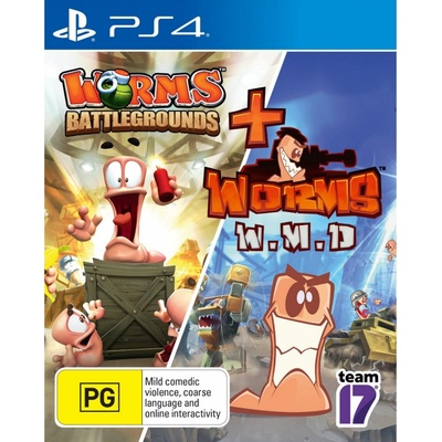 Worms Battlegrounds + Worms W.M.D.