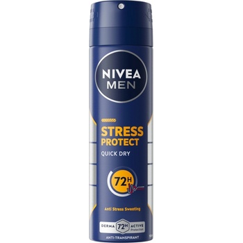 Nivea дезодорант мъжки, Stress Protect, 72ч, 150мл