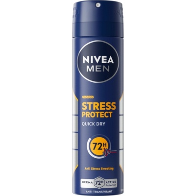 Nivea дезодорант мъжки, Stress Protect, 72ч, 150мл