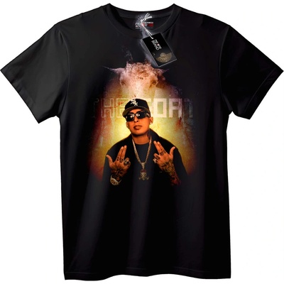 NOONEBRAND Тениска The Don Музика - 4XL, Black