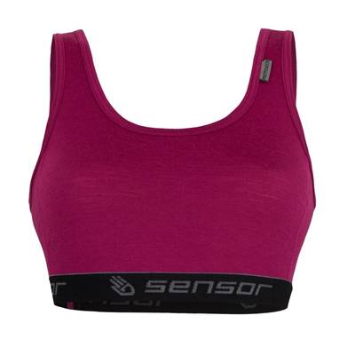 Dámská podprsenka Sensor Merino Active lilla M