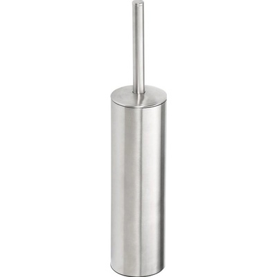 Sapho X-Steel 102313069 WC štětka černá na postavení i zavěšení, broušená nerez