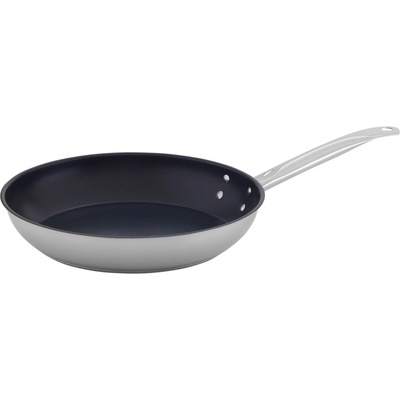 TECHNICA Pánev 3,1 l z nerezové oceli s nepřilnavým povrchem Teflon Xtra Gold Line inox černá 280 mm