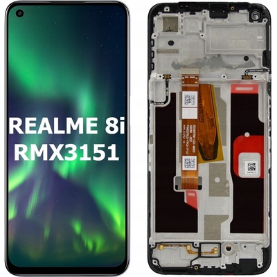 LCD Displej + Rám Realme 8i