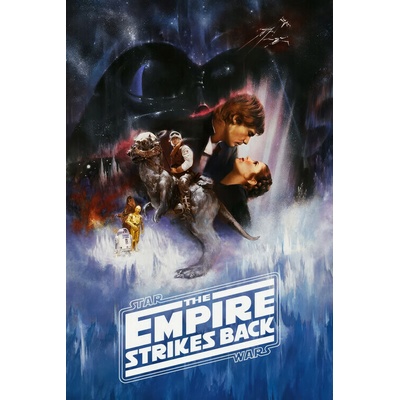 Plagát, Obraz - The Empire Strikes Back (1980), 26.7 × 40 cm