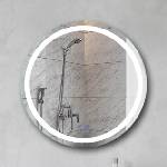 Brilagi Brilagi-LED димируемо опушено огледало с подсветка и подгряване AVA ECO LED/11, 5W/230V Ø60 cm IP44 (BG2883)