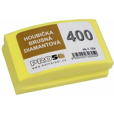 PRO5 Diamantová brusná houbička 100 × 55 mm P400 velmi jemné broušení