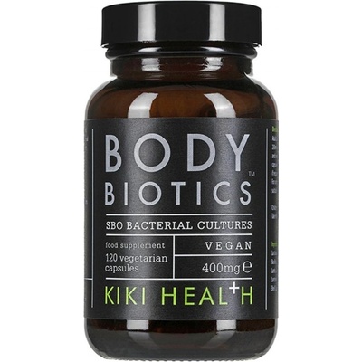 KikiHealth Body Biotics veganská probiotika 120 kapslí