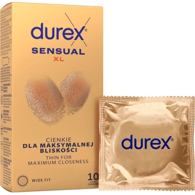 Durex Sensual XL презервативи 10 бр
