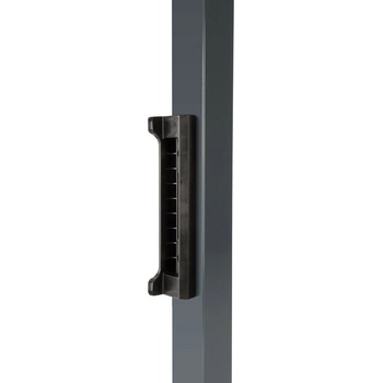 LOCINOX® SFKP dorazová lišta pre zadlabávacie zámky FORTYLOCK, FIFTYLOCK, SIXTYLOCK, pre profil 40x40 - 60x60 mm, materiál: polyamid