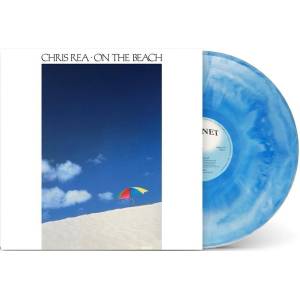 Chris Rea - On The Beach (40th Anniversary Edition) (Sea Blue Marble Coloured) (LP) (5026854502571)