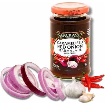 Mackays Omáčka karamelizovaná cibule/chilli 225 g