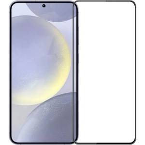  Извит 3D удароустойчив стъклен протектор покриващ целия екран за Samsung Galaxy S25+ - с черна рамка