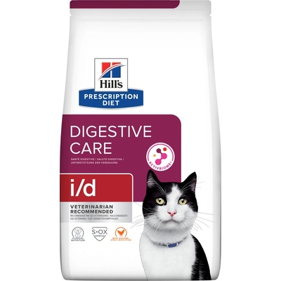 Hill's Prescription Diet I/D Starostlivosť o zažívanie granule pre mačky 0,4 kg