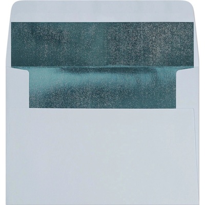 Galeria Papieru Ozdobné obálky - C6, 120 g/m2, metalický vnitřek, modré, 10 ks