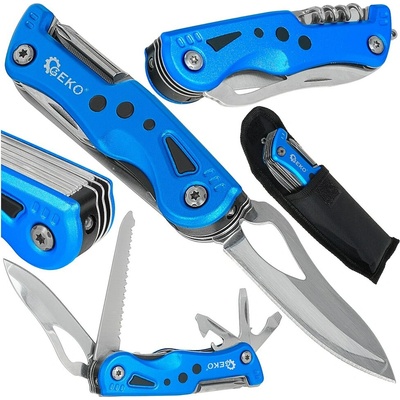 Multitool GEKO SPARK BLACK Survival Series – 40 funkcí