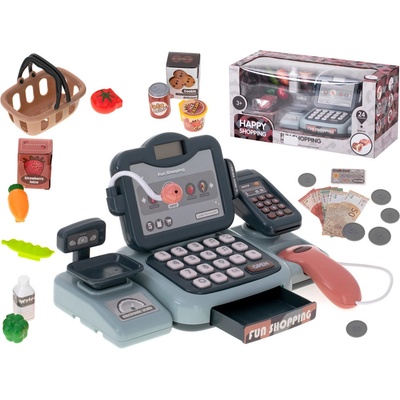 Inlea4Fun Happy Shopping Dětská pokladna s příslušenstvím – Zbozi.Blesk.cz