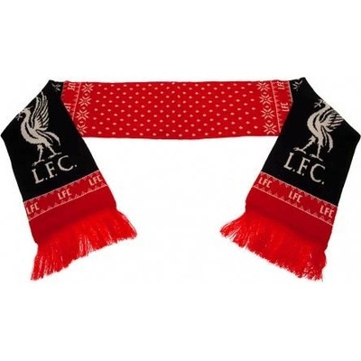Forever Collectibles šál pre fanúšikov LIVERPOOL F.C. Snowflake Scarf