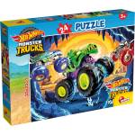 Lisciani Детски пъзел Lisciani от 24 XXL части - Hot Wheels (109647) - ozone