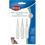 TRIXIE Spot-On - капки против бълхи и кърлежи за малки котки, 3 x 1 мл