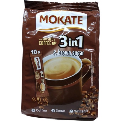 Mokate Coffee Brown sugar 3v1 10 x 17 g