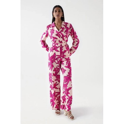 Salsa jeans Гащеризон Salsa jeans Overall With Notch Collar jumpsuit - Pink (Light Pink)