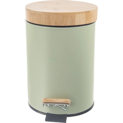 Orion Светлозелено метално кошче за боклук с педал 3 l Greenish - Orion (731722)