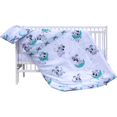 Scarlett souprava Tigi tyrkysová 135 x 100 cm