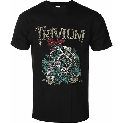 ROCK OFF Мъжка тениска Trivium - Skelly Flower - ROCK OFF - TRIVTS01MB