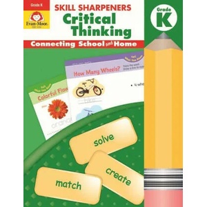 Skill Sharpeners: Critical Thinking, Kindergarten Workbook | Evan-Moor Educational Publishers (ISBN: 9781629383484)