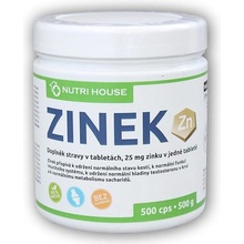 Nutrihouse Zinek 500 tablet