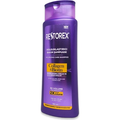 RESTOREX шампоан за коса, 500мл, Collagen & Biotin