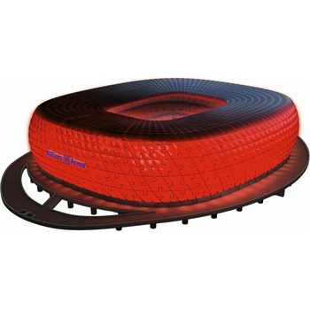 Ravensburger 3D Puzzle Iconics Allianz Arena (Nočná edícia) 264 ks