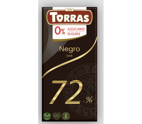 Torras 72% 75 g