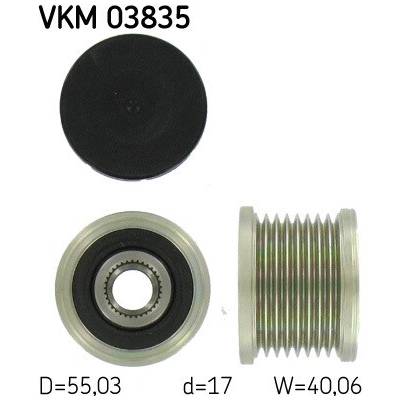 Voľnobeżka alternátora SKF VKM 03835
