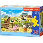 Castorland Пъзел Castorland от 30 части - Животните във фермата (B-03815-1) - baby