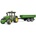 BRUDER Bruder: Трактор John Deer 5115M с ремарке