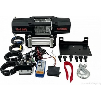 Image 1 of Лебедка 6000 либри, 12V , електрическа, Titan (GY60001)