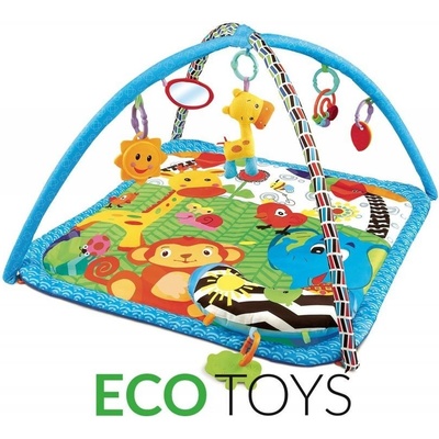 Eco Toys hrací deka Modrá