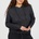 Brave Soul Дамски суичър Brave Soul Womens Plus Size Soft Touch Hooded Top - Charcoal