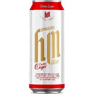 Hermann Müller Classic Lager Светла бира кен 24 бр Х 500 мл (стек)