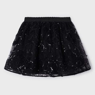 Mayoral dětská tylová sukně 4985-54 černá – Zboží Mobilmania