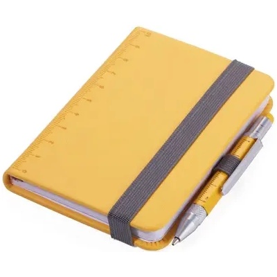 TROIKA Тефтерче Troika-LILIPAD+LILIPUT, жълто (NPP25/YE)