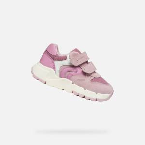 GEOX Розови детски тенис обувки Geox Flexyper Mini Geox | Rozov | Момичешки | 24
