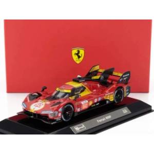 BBurago Модели на автомобили и мотоциклети модел 1/43 Ferrari 499P #50 Winner Le Mans 2024 - 1: 43 (délka 10c (TRS7896-3927)