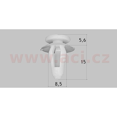 plastová příchytka (sada 10 ks) UP 72394